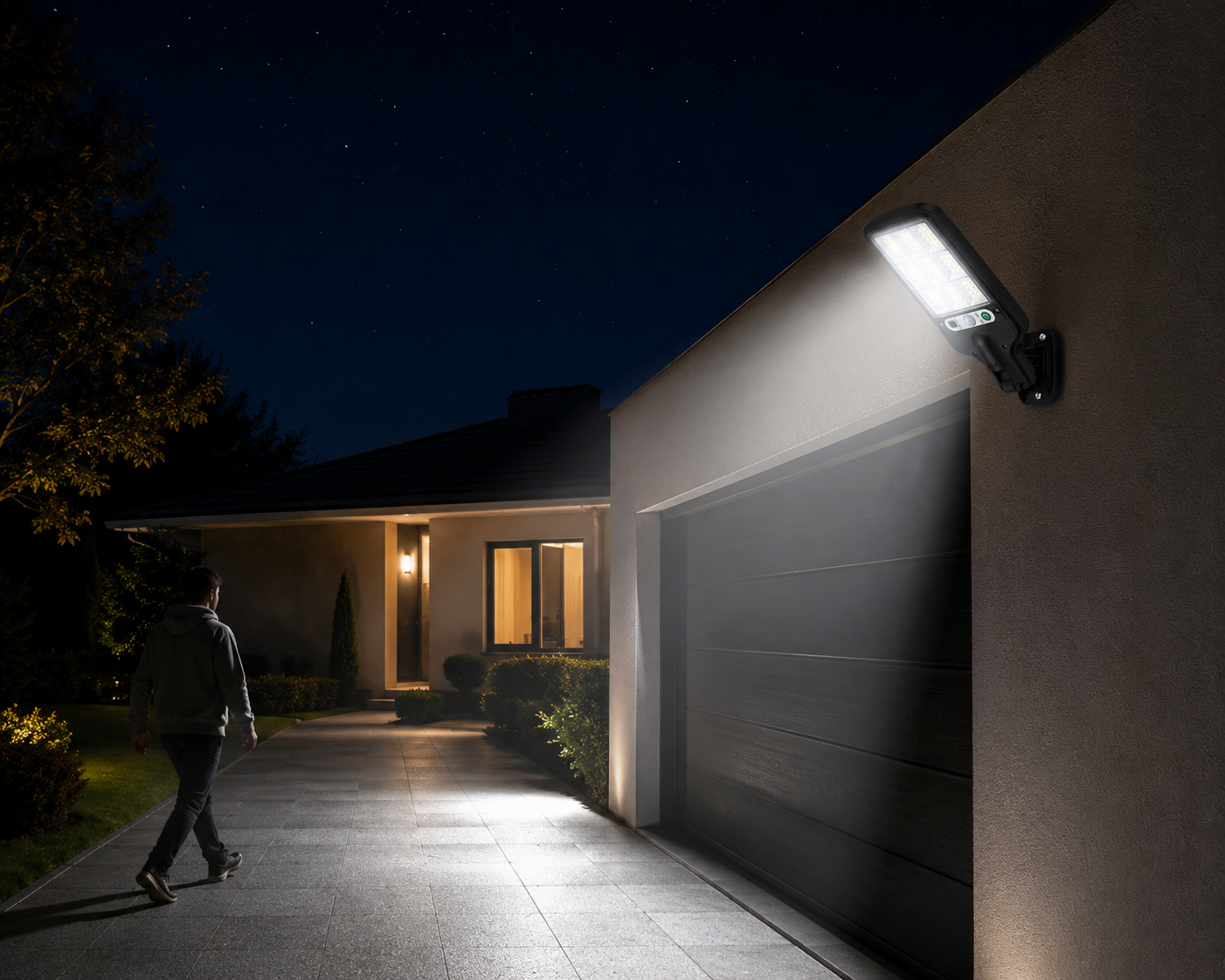SolarMax - Lámpara Solar con sensor de Movimiento