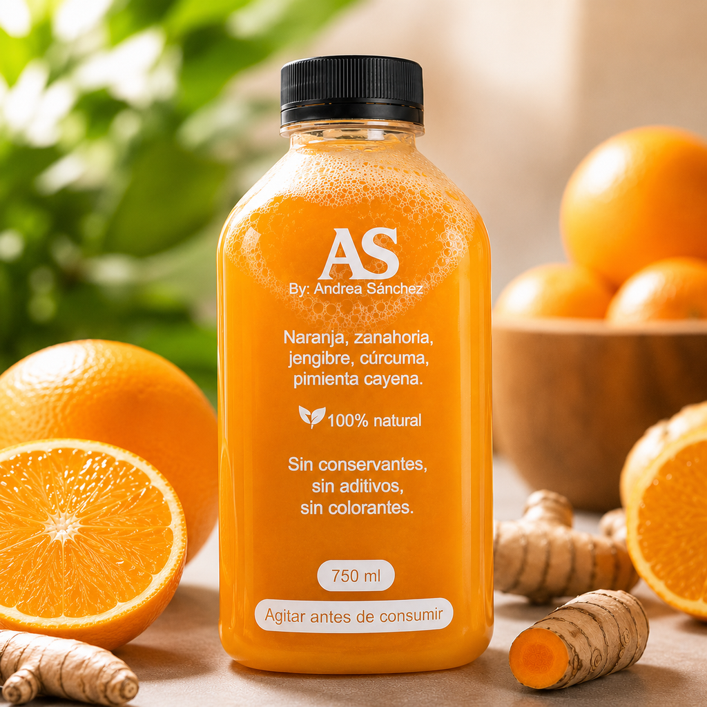 Antiinflamatorio - Shot de Curcuma y Jengibre