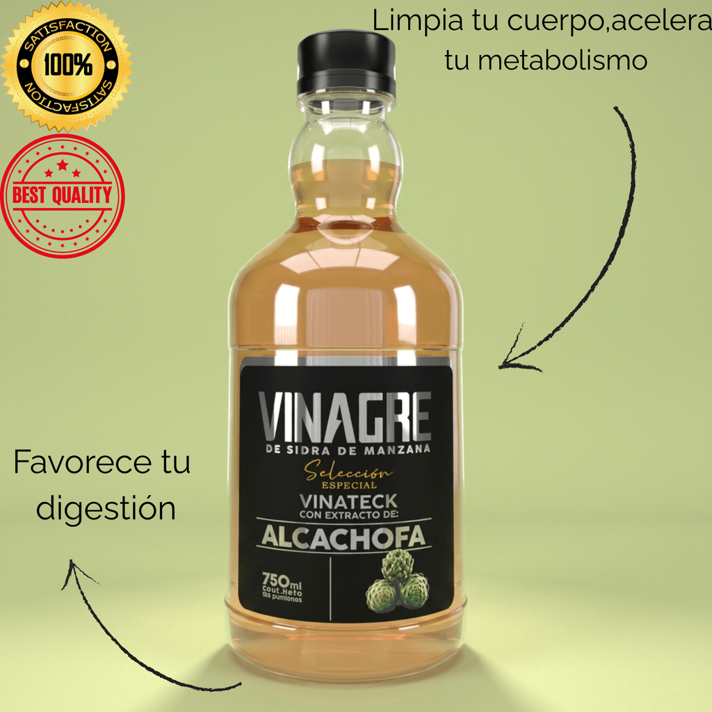 Vinagre Sidra de Manzana con Alcachofa