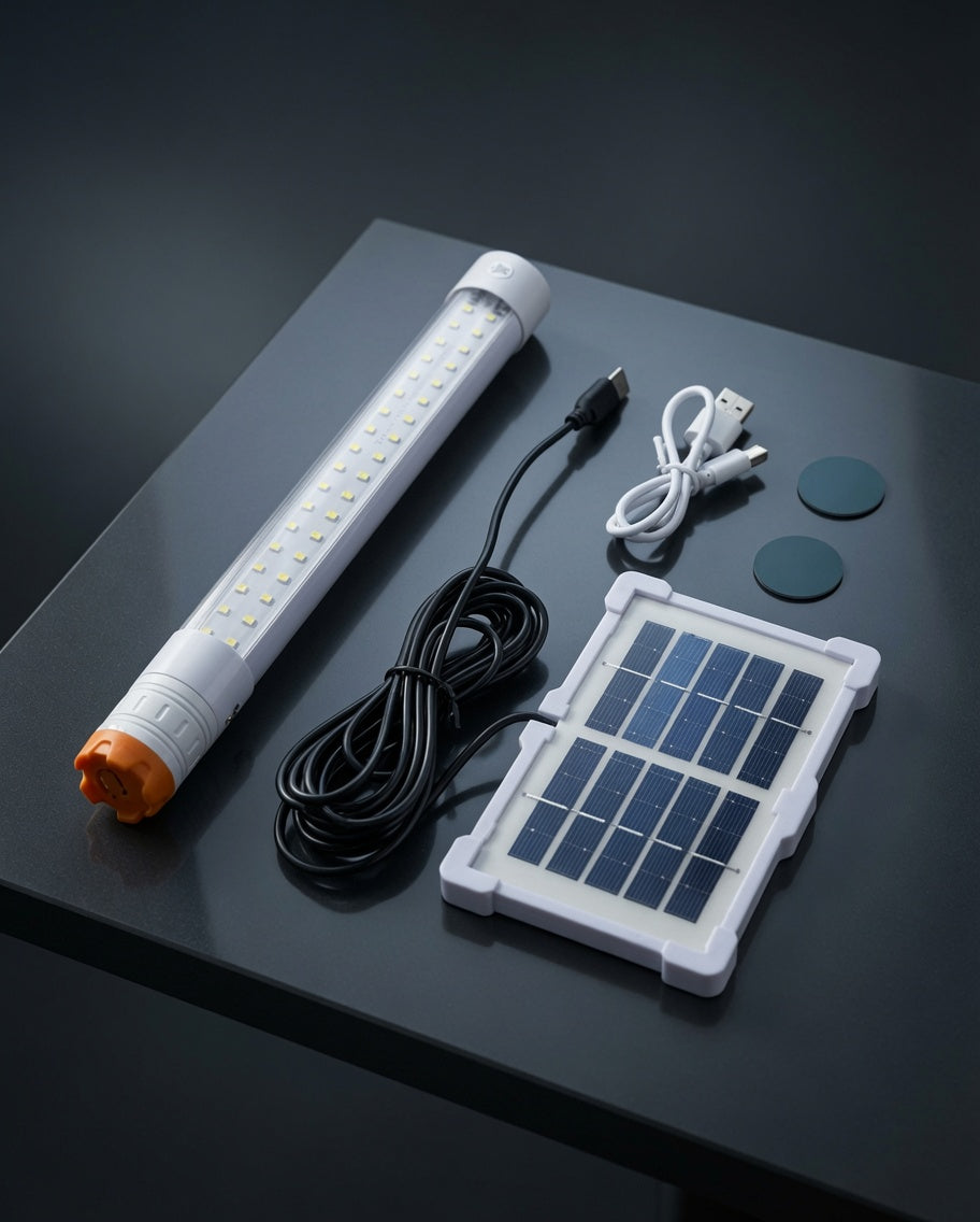 Luz magnética recargable