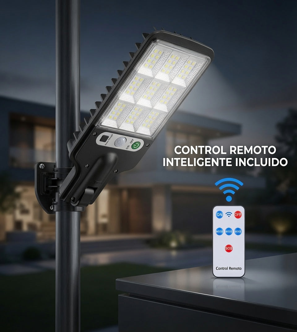 SolarMax - Lámpara Solar con sensor de Movimiento